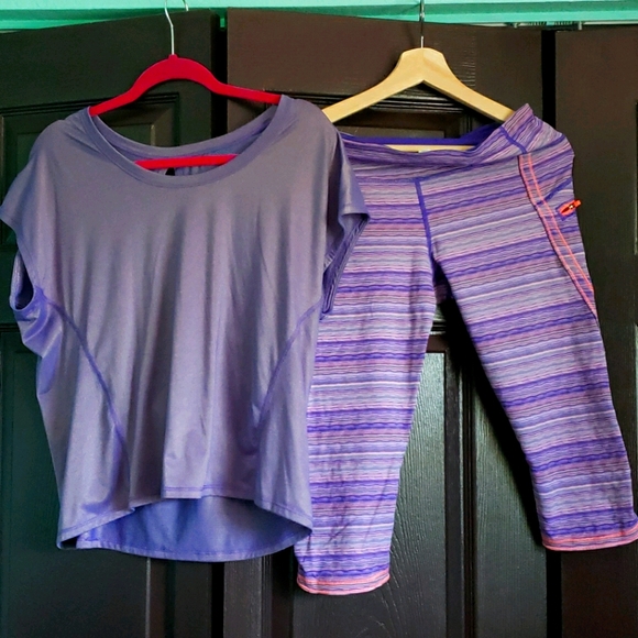 Pants and Top fitness combo - Picture 1 of 3